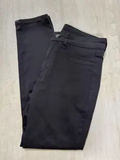 レプシィム　LEPSIM ブラックストレッチパンツ S