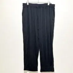 ZERDOCEAN 【2XL】 モダール素材 ジョガーパンツ ブラック 輸入古着