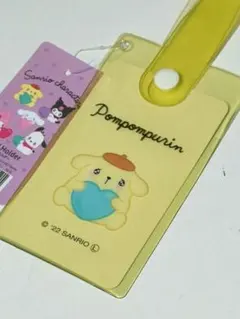 サンリオキャラクターズ　カードホルダー　ポムポムプリン　新品未使用タグ付き