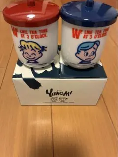 湯呑みペアセット　ミスタードーナツ　ノベルティ　オサムグッズ