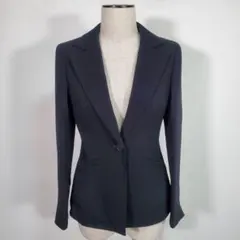 KUMIKYOKU テーラードジャケット サイズ1 ダークグレー