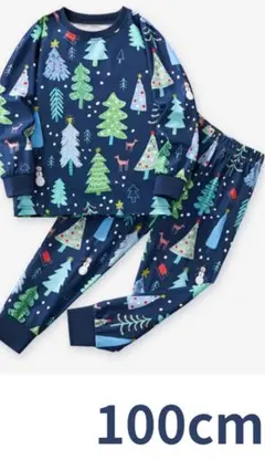 クリスマス柄 パジャマ 100cm