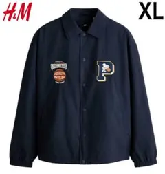 新品 H&M × SNOOPY スヌーピー コラボ ナイロンジャケット XL