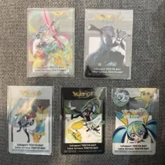 ポケモン 初音ミク ポケミクライブ ららぽーと 特典 クリアカード 全5種