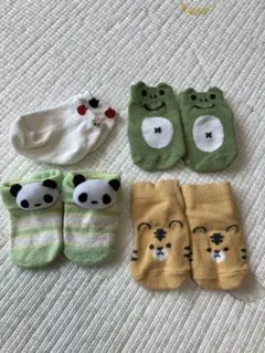 ベビー靴下 5足セット 動物デザイン