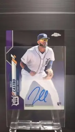【MLBカード】Willi Castro 直筆auto　/250
