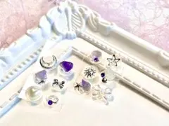 MIX♡シンプル✕おしゃれ♡12粒♡耳つぼジュエリー 仕事中⭕️耳元アクセのサムネイル