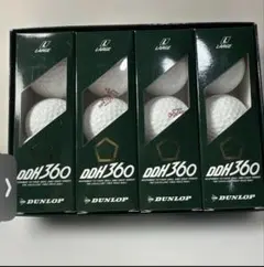 【8箱セット】DUNLOP DDH 360 ゴルフボール 96入り DUNLOP DDH 360 ゴルフボール 12球セット - メルカリ