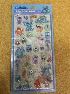モンスターズインク　ボンボンドロップシール　プチドロステッカー　ディズニー