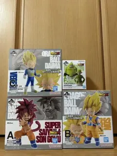 ドラゴンボール フィギュア 4点セット　A賞　B賞　C賞　F賞