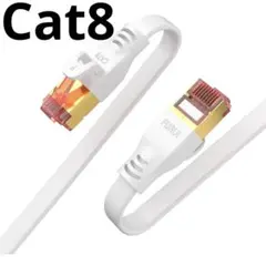 FURUI LAN フラットケーブル Cat8 2m ルータ　Xbox PS4