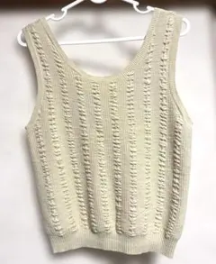 moussy ベスト ノースリーブ アイボリーのサムネイル