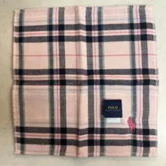 【新品未使用】Polo Ralph Lauren チェック柄　タグ付きハンカチ
