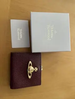 Vivienne Westwood 二つ折り財布 ワインレッド