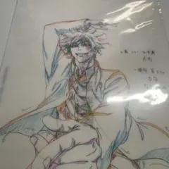 呪術廻戦 アニメーション展 懐玉・玉折　原画クリアファイル 五条悟