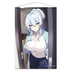 ぷぅのぷぅぷぅぷぅ『未亡人の雪女さん』B2タペストリー