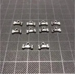 P345 ハンドメイド 素材 アクセパーツ　パーツ　ピアス　骨　チャーム
