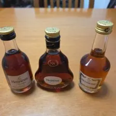 MARTELL、Hennessyコニャックミニチュアボトル3本セット MARTELL、Hennessyコニャックミニチュアボトル3本セット - メルカリ