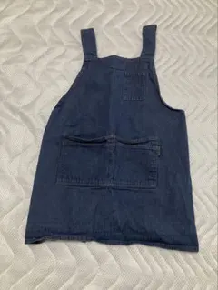 BASIC HOME デニムエプロン 130cm