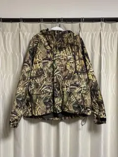 XLARGE カモフラージュ柄 フード付きジャケット Lサイズ