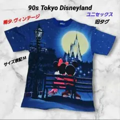 90s Disney 総柄 AOP ポロシャツ ユーロ古着 フルーツオブザルーム