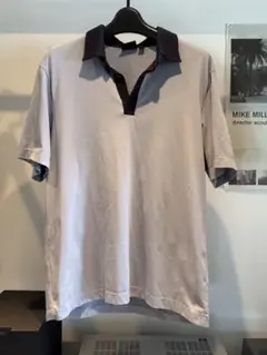 UNIQLO×Theory ポロシャツ L ブルー／ネイビー