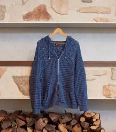 NASFARM FULL-ZIP HOODIEカーディガン　紗栄子