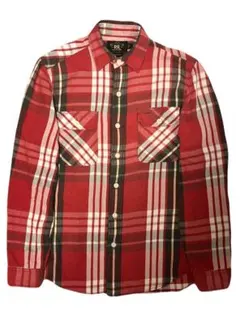【美品】RRL Ralph Lauren ネルシャツ チェック柄 Sのサムネイル
