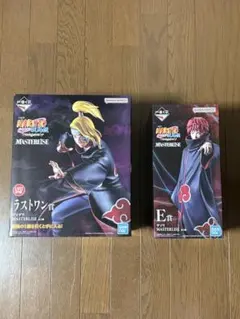NARUTO疾風伝 ナルト E賞サソリ ラストワン賞デイダラ F賞起爆粘土