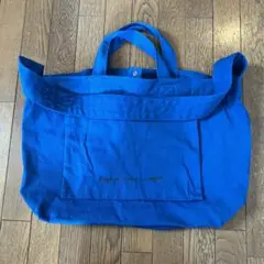 Dagliga Produkter キャンバス トートバッグ 2way ブルー