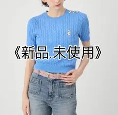 LILYBROWN Lily Bearサイドボタンケーブルニットのサムネイル