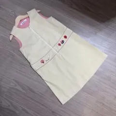 ファミリア　ジャンパースカート　ワンピース　120  チェック