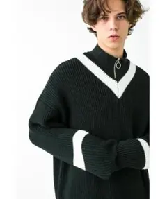 ＜monkey time＞ PE AZE BIG TILDEN KNIT Mのサムネイル