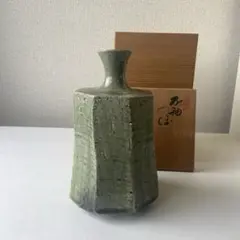 ノーミン様専用 人気陶芸家 塚本治彦 織部 徳利 日本工芸会 正会員