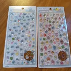 ＊しずくちゃん2セット＊ボンボンドロップシールミニmini正規品＊