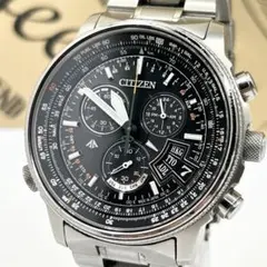 A59美品稼動品CITIZEN クロノグラフプロマスター電波ソーラー