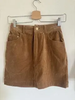 SPICK&SPANブラウン コーデュロイ タイトスカート（未使用）