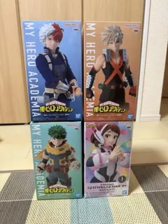 僕のヒーローアカデミア フィギュア 4体セット - メルカリ
