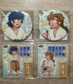 忍たま乱太郎 同室者 食満留三郎 善法寺伊作 缶バッジ アクスタ