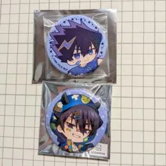 烏 缶バッジ ブルーロック ぱすてるぽっぷ でびデコ ちびキャラver.