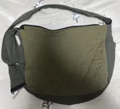 オリーブグリーン キルティング ショルダーバッグ