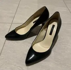 【美品】ROSSOロッソアーバンリサーチ/エナメルパンプス36