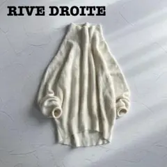 ✨極美品✨リヴドロワ フォックス アンゴラ ハイネック ウール ニット セーター