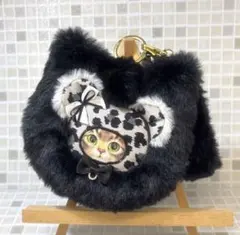 コヤンイサムチョン★猫ポーチ　キーケース　レオパード　サンダー