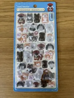 ツ*ん様 【正規品】ボンボンドロップシール　和柄　犬　日本犬