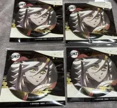 鬼滅の刃 箔押し缶バッジ 童磨 4個セット