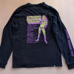 HYSTERIC GLAMOUR 長袖　ロンT　袖プリント　日本製