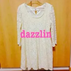 dazzlin♡レースのミニワンピ