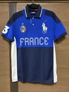 POLO SPORT FRANCE 半袖ポロシャツ S 青のサムネイル