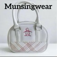 Munsingwearマンシングウェアカートバッグホワイトペンギンロゴのサムネイル